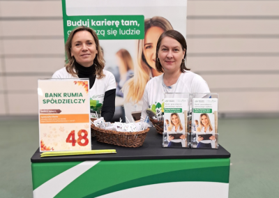 Bank bliżej ludzi – byliśmy na Targach Pracy w Rumi!