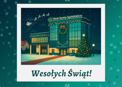 Wesołych Świąt i szczęśliwego Nowego Roku!